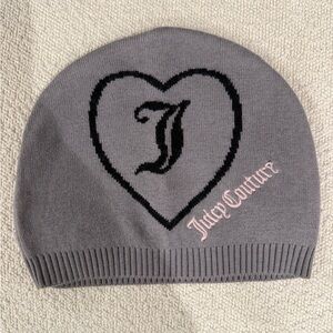 Juicy Couture Gray Knit Beanie
